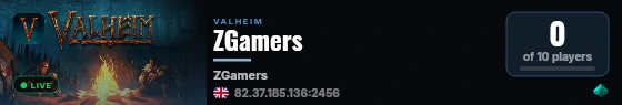 ZGamers live status badge