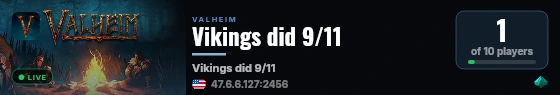 Vikings did 9/11 live status badge