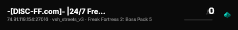 -[DISC-FF.com]- |24/7 Freak Fortress #1| [Amp/Crits/RTD] live status badge
