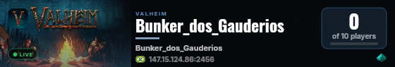 Bunker_dos_Gauderios live status badge