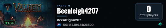 Beenleigh4207 live status badge