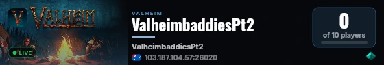 ValheimbaddiesPt2 live status badge