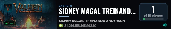 SIDNEY MAGAL TREINANDO ANDERSON SILVA live status badge
