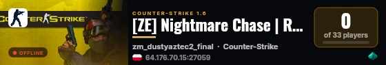 [ZE] Nightmare Chase | Respawn XP live status badge