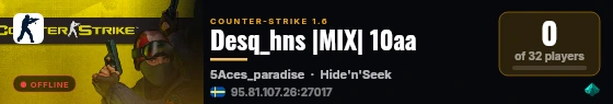 Desq_hns |MIX| 10aa live status badge