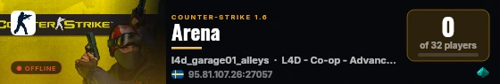 Arena live status badge