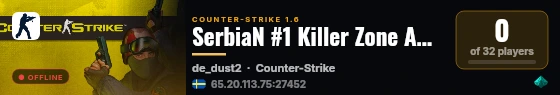 SerbiaN #1 Killer Zone ARENA | DANGER ZONE | 1200FPS live status badge
