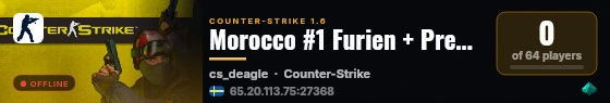 Morocco #1 Furien + Predator [LaserMine] +18 live status badge