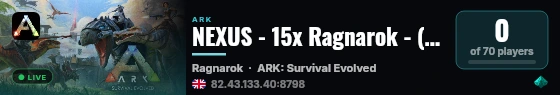 NEXUS - 15x Ragnarok - (v358.24) live status badge