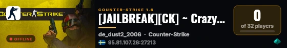 [JAILBREAK][CK] ~ Crazy-KillerS ~ #1 Mcbo live status badge