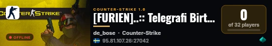 [FURIEN]..:: Telegrafi BirtjaServer ::.. live status badge
