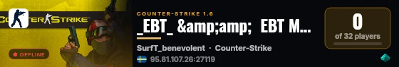 _EBT_ &amp;amp;  EBT Maç Server - prooyun.net live status badge