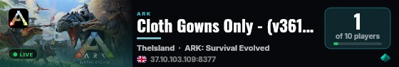 Cloth Gowns Only - (v361.7) live status badge
