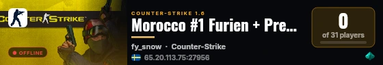 Morocco #1 Furien + Predator [LaserMine] +18 live status badge