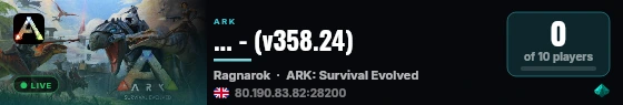 ... - (v358.24) live status badge