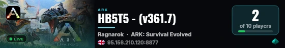 HB5T5 - (v361.7) live status badge