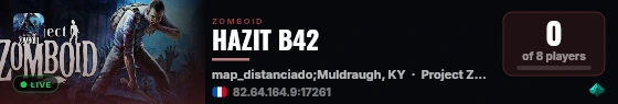 HAZIT B42 live status badge