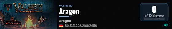 Aragon live status badge
