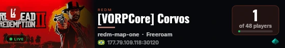 [VORPCore] Corvos live status badge