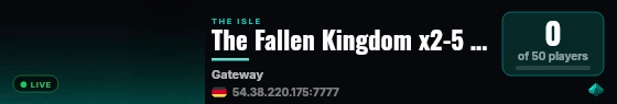 The Fallen Kingdom x2-5 | AI | SKIN | VC live status badge