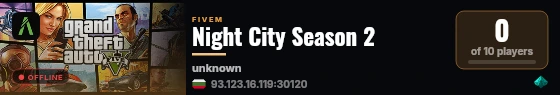 Night City Season 2 live status badge