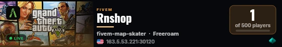 Rnshop live status badge