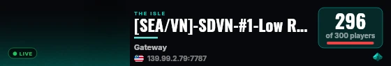 [SEA/VN]-SDVN-#1-Low Rules live status badge