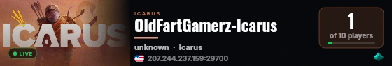 OldFartGamerz-Icarus live status badge