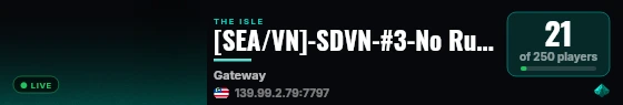 [SEA/VN]-SDVN-#3-No Rules live status badge