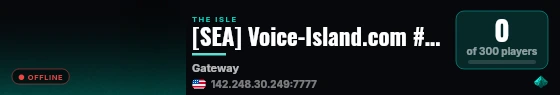 [SEA] Voice-Island.com #3 Prime - Full Rules - VC - CBT live status badge