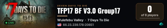 TFP17 BF V3.0 Group17 live status badge