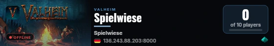 Spielwiese live status badge