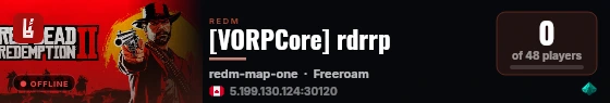 [VORPCore] rdrrp live status badge