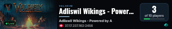 Adliswil Wikings - Powered by AMP live status badge
