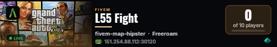 L55 Fight live status badge