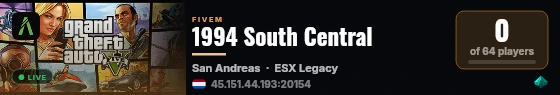 1994 South Central live status badge