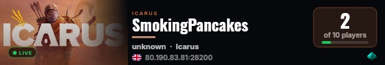 SmokingPancakes live status badge