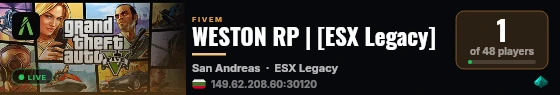 change-me | [ESX Legacy] live status badge