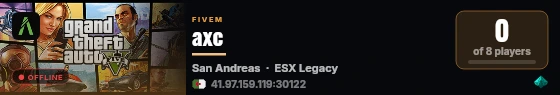 axc live status badge
