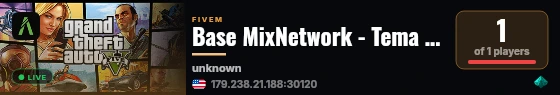 Base MixNetwork - Tema São Paulo live status badge