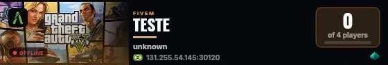 TESTE live status badge