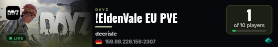 !EldenVale EU PVE live status badge