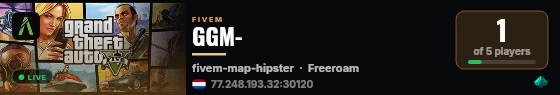 GGM- live status badge