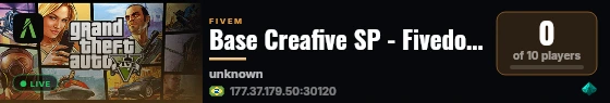 Base Creafive SP - Fivedoor  live status badge