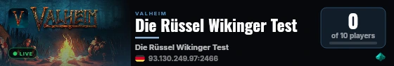 Die Rüssel Wikinger Test live status badge