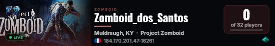 Zomboid_dos_Santos live status badge