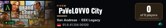  PaVeL0VV0 City live status badge