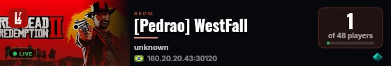 [Pedrao] WestFall live status badge