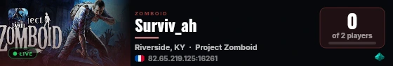 Surviv_ah live status badge