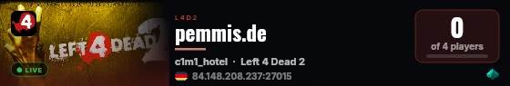 pemmis.de live status badge